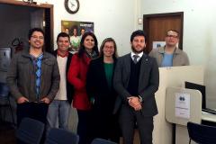 Equipe da Defensoria Pública em Cornélio Procópio: atuação na cidade do Norte Pioneiro já é realidade.