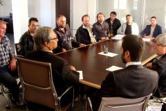 Em reunião na quarta-feira (10), representantes dos atingidos pela barragem da Usina de Baixo Iguaçu pediram o apoio da Defensoria na negociação com a empresa que está construindo o empreendimento.