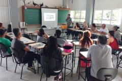 O curso foi realizado nas dependências do Instituto Federal do Paraná (IFPR), campus de Paranaguá. 