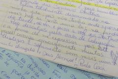 As cartas recebidas pelas defensoras trazem pedidos diversos, desde transferências para outros presídios – em função da superlotação – até solicitações de revisão e remição de pena. Alguns aproveitam para desabafar.