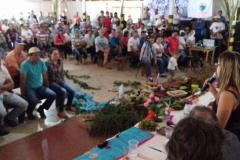 Durante o encontro, os atingidos pela construção da usina relataram sua situação e reclamaram da intransigência do consórcio dono da obra em relação ao pagamento de indenizações apropriadas e de não oferecer uma área adequada para o reassentamento dos moradores.