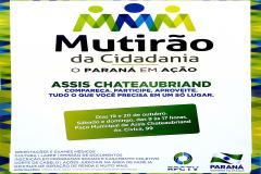 Mutirão da Cidadania deste final de semana acontece em Assis Chateaubriand.