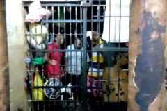 Imagens feitas dentro das instalações da Cadeia Pública de Arapongas.