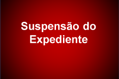 Suspensão do atendimento