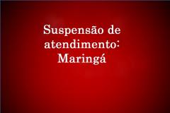 Suspensão de atendimento