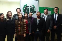 Equipe da Defensoria Pública em Castro.