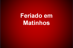 Feriado em Matinhos