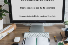 Defensoria abre inscrições para estágio em Direito