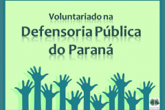 Defensoria Pública do Paraná em Ponta Grossa abre inscrições para serviço voluntário na área do Direito