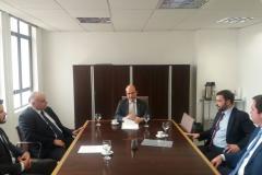 Encontro em que o professor doutor Jacinto Coutinho fez o convite para o defensor público-geral, Eduardo Abraão.