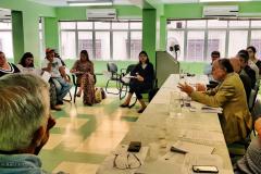 A coordenadora do NUFURB, Olenka Lins e Silva, esteve esta semana em reuniões com a Prefeitura, o Governo do Estado, o INCRA, Ministério Público e outras instituições, além dos representantes das comunidades envolvidas e os autores do processo da reintegração de posse em questão, afim de promover soluções viáveis e principalmente pacíficas, para assegurar os direitos da população em situação de vulnerabilidade. 