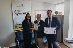Visita gabinete deputado Recalcatti