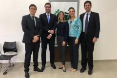 Subdefensor público-geral, Matheus Munhoz e membros da DPPR em Ponta Grossa