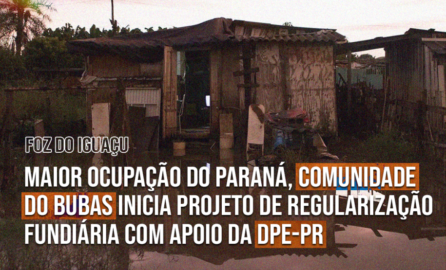 Acordo que garantiu direitos aos moradores ocupação Bubas teve trabalho permanente da Defensoria