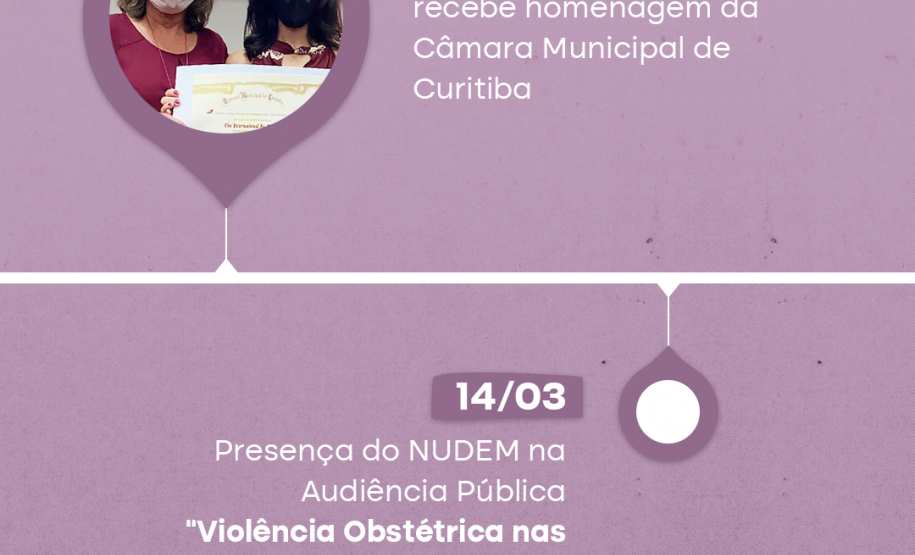 Mês de Luta das Mulheres é marcado por ações do NUDEM