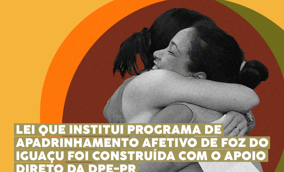 Lei que institui o Programa de Apadrinhamento Afetivo de Foz do Iguaçu foi construída com o apoio direto da DPE-PR