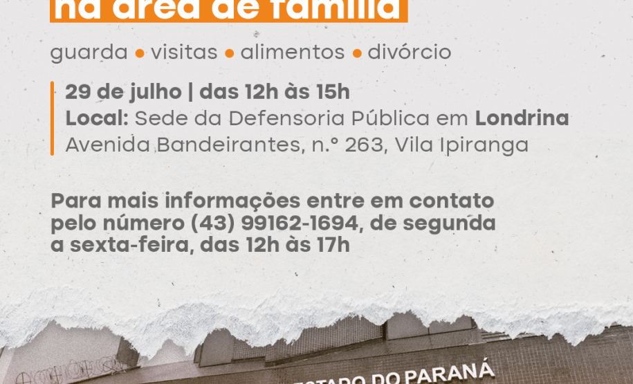 Defensoria Pública do Estado do Paraná (DPE-PR) em Londrina