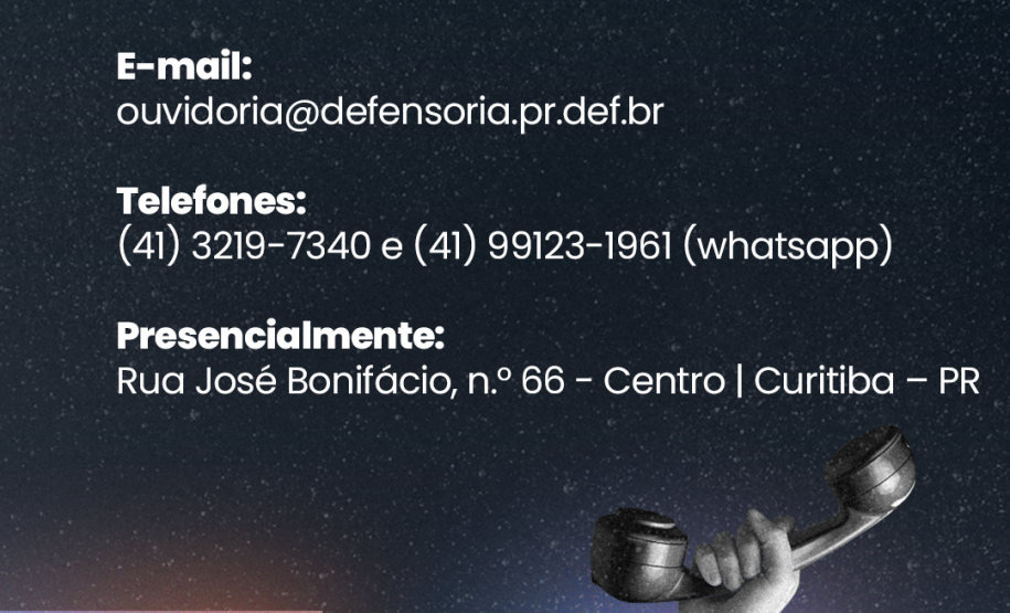 Semana da Ouvidoria da DPE-PR: conheça a atuação do órgão que escuta as demandas do público da Defensoria