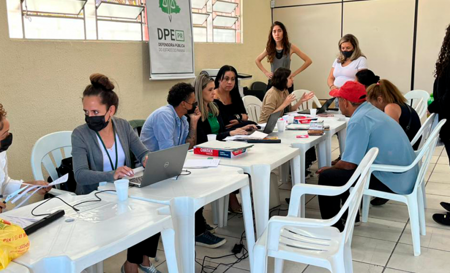 Defensoria Pública do Paraná participa de Mutirão Geral de Atendimento realizado na região do Ganchinho, em Curitiba