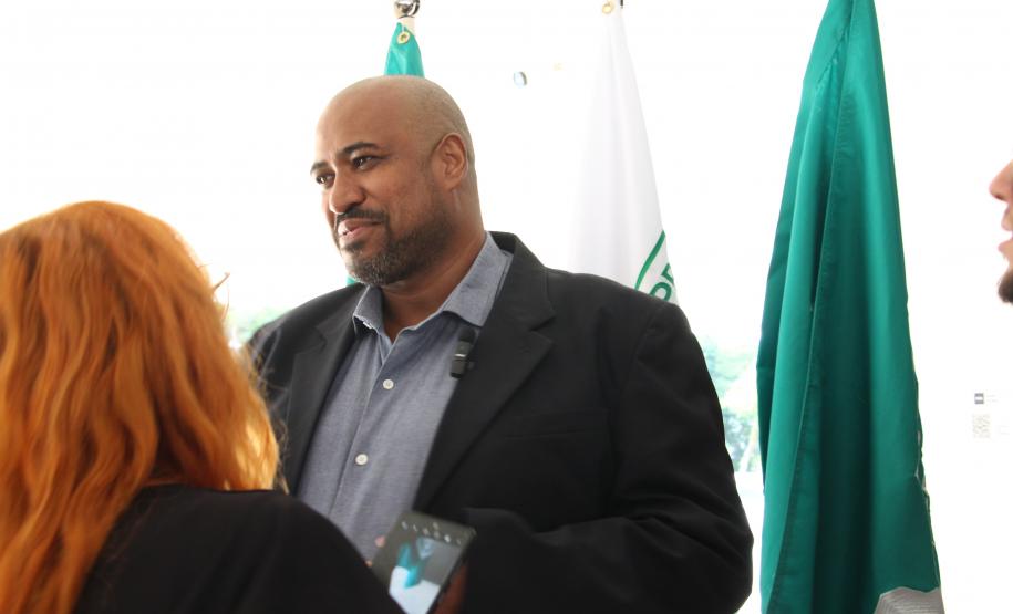 Imagem do presidente da Associação dos Servidores da Defensoria Pública do Paraná (Assedepar), Clodoaldo Porto Filho.