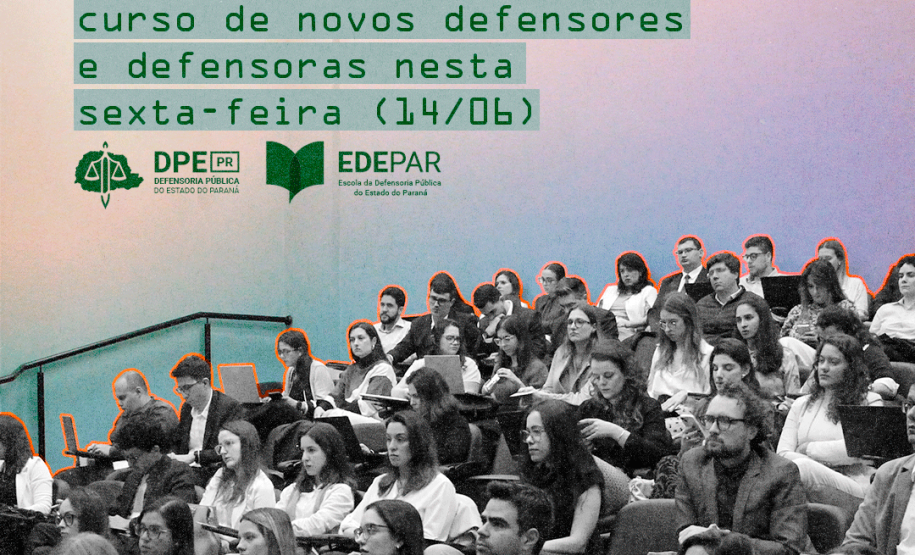 Imagem com a capa da matéria. Na foto temos a plateia do evento junto do título da reportagem.