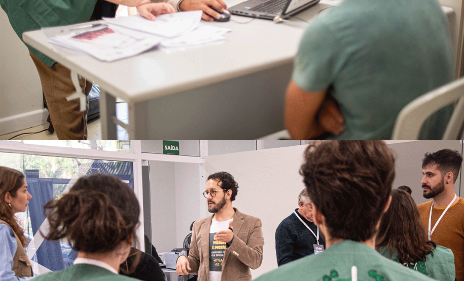 Imagem com foto da 2ª edição da ação itinerante pelas pessoas em situação de rua.