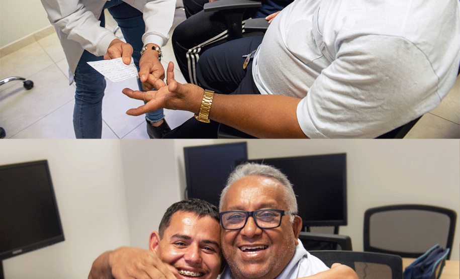 Imagem com fotos do Concilia Paraná em Campo Mourão.