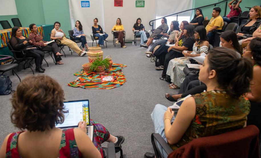 Roda de conversa discutiu os números apresentados no encontro.