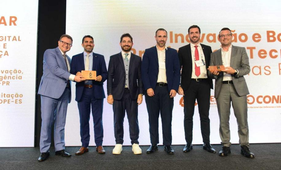 Imagem com foto de cobertura do 1º Prêmio de Inovação e Boas Práticas em Tecnologia das Defensorias Públicas Estaduais