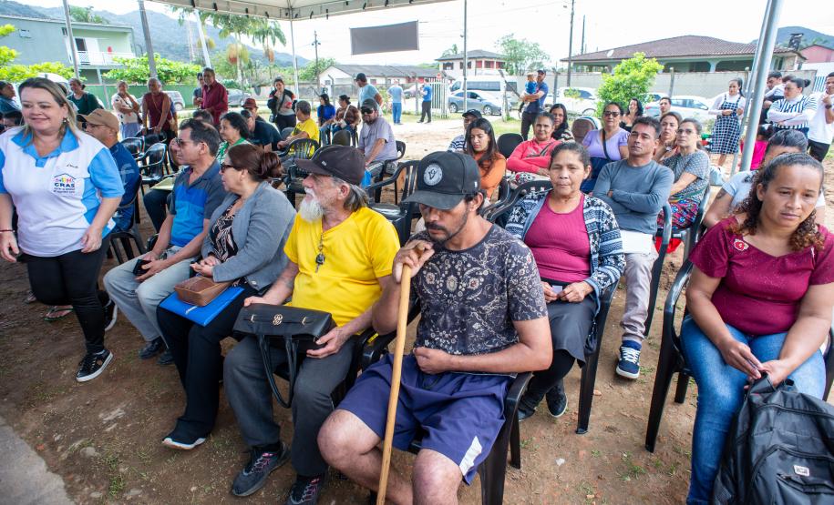 População compareceu em peso no evento Aproxima em Guaraqueçaba, que procura tornar a justiça mais acessível a todos.
