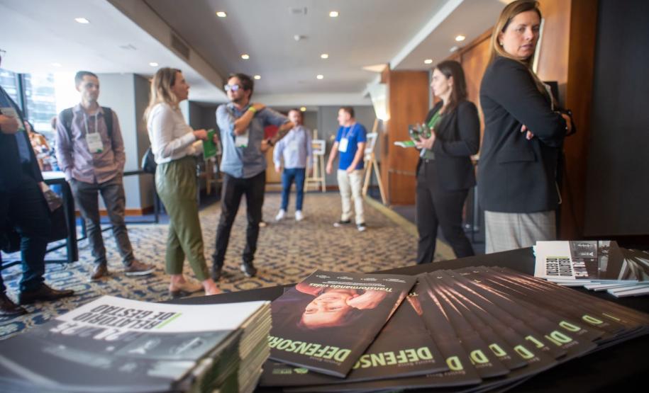 Segundo dia do Encontro Estadual da Defensoria Pública do Paraná.