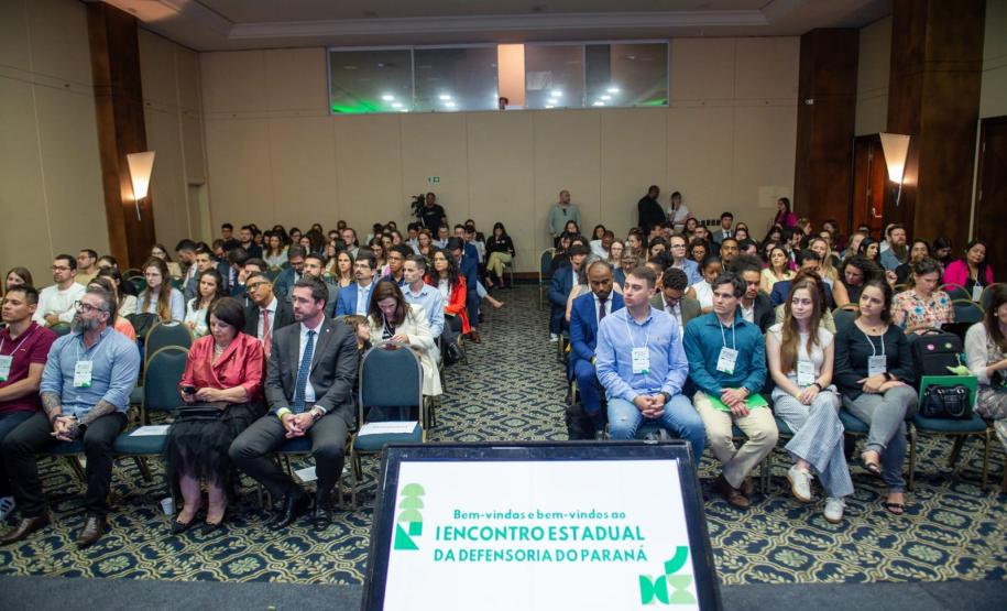 Abertura do I Encontro Estadual da DPE-PR