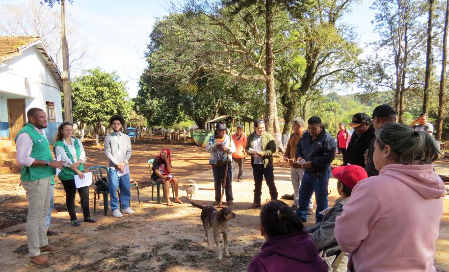Defensores Públicos participam de Protocolo de Consulta Livre, Prévia e Informada da Terra Indígena de Apucaraninha, no interior do Paraná.