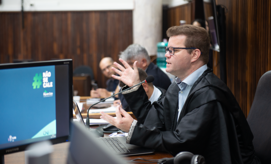 Curso do Tribunal do Júri em 2024.