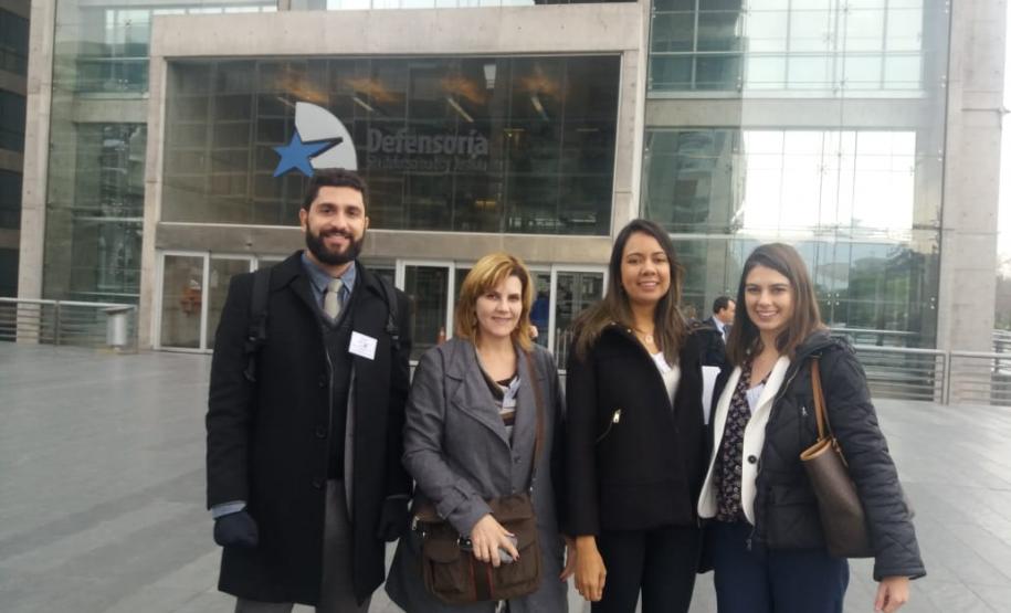 Defensor Paranaense comparece ao O Programa de Intercâmbio do Bloco de Defensores Públicos do Mercosul (Pasantía) no Chile Defensor Paranaense comparece ao O Programa de Intercâmbio do Bloco de Defensores Públicos do Mercosul (Pasantía) no Chile
