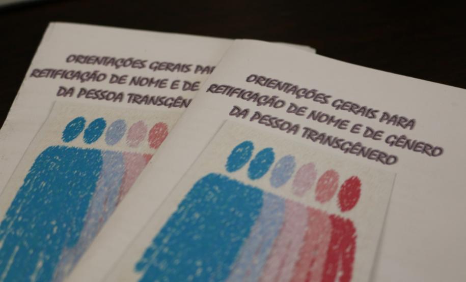 Cartilha de orientação para a retificação de nome