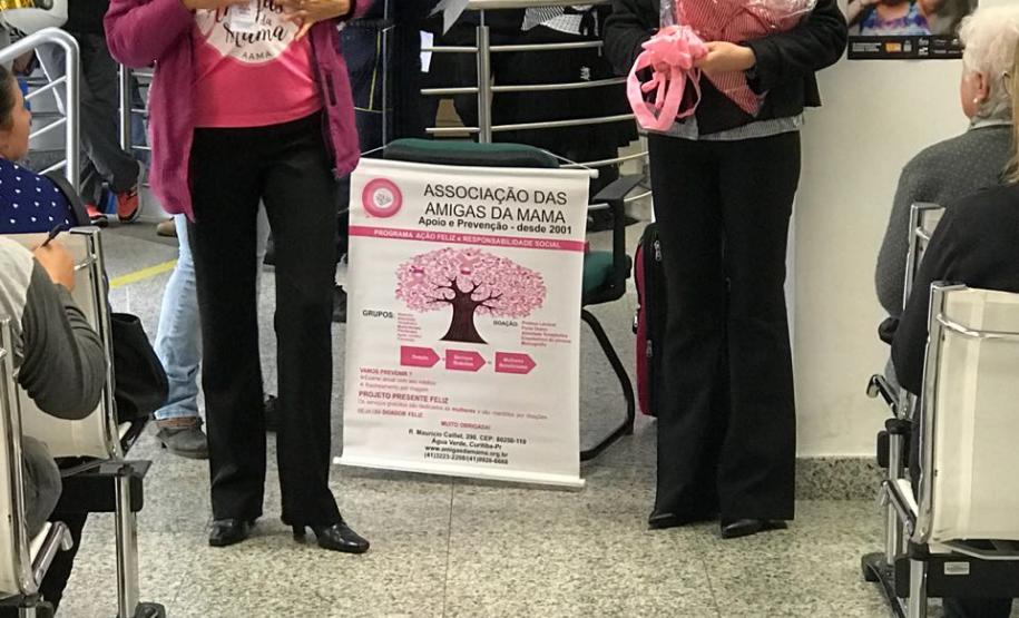 Associação das Amigas da Mama trata sobre educação em direitos à saúde da mulher.