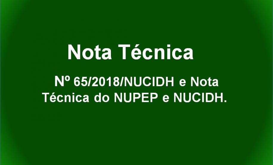 nota técnica nucidh