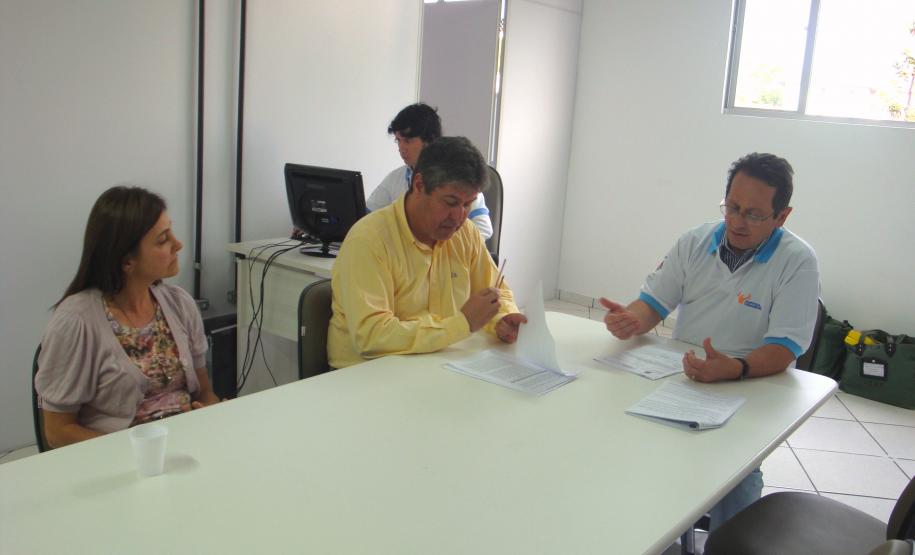 Audiência contou com a presença de defensora pública, promotor e juiz.