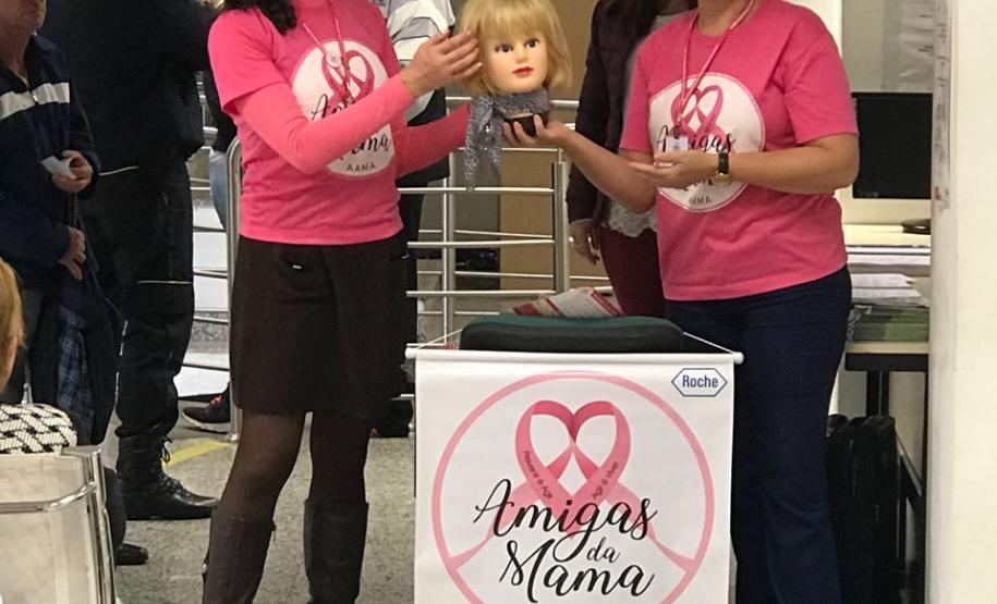 Quarta palestra da Associação Amigas da Mama no CAM de Curitiba