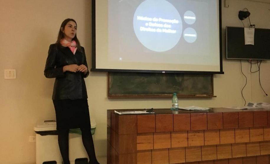 NUDEM ministra na Semana Interna de Prevenção de Acidentes de Trabalho do Hospital Pequeno Príncipe.