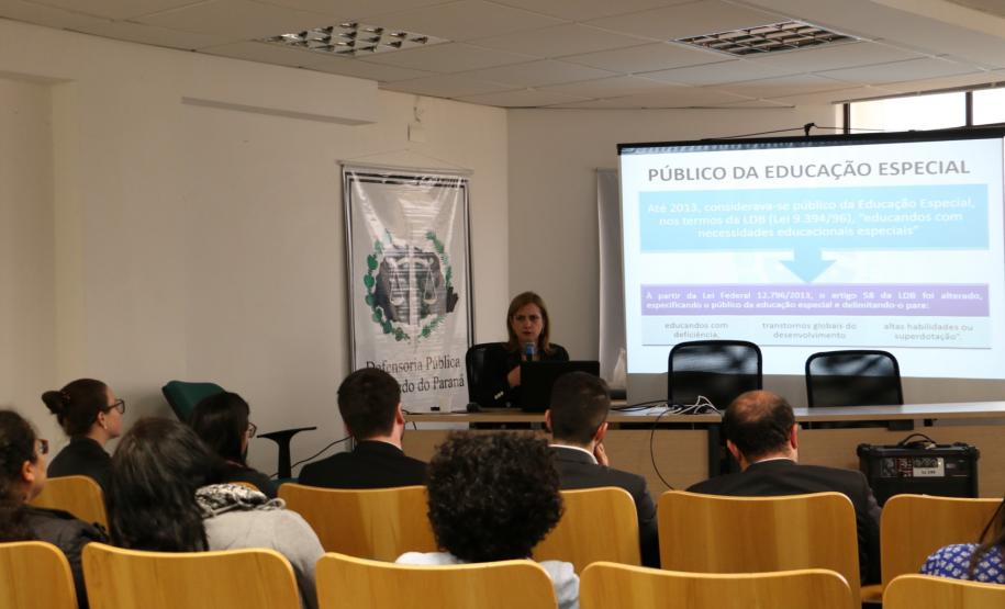Escola da Defensoria Pública do Estado do Paraná realizou curso de capacitação sobre educação especial