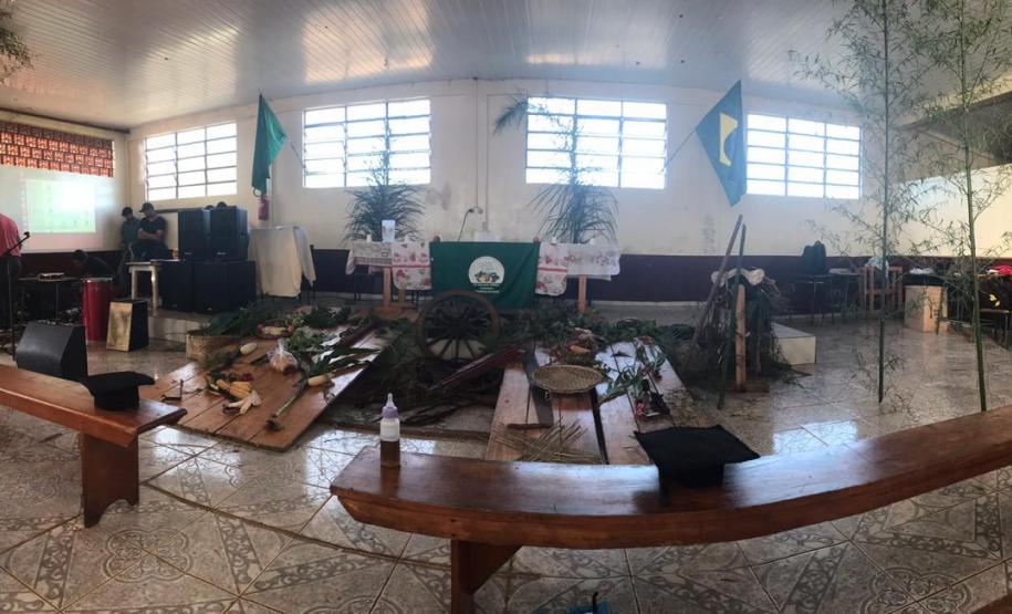 Local onde aconteceu a cerimônia.