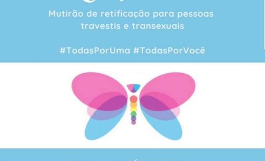 Convite: mutirão de retificação para pessoas travestis e transexuais