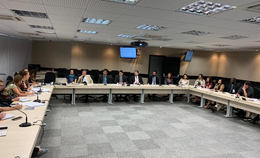 Reunião com todos os representantes institucionais da Força-Tarefa Infância Segura.