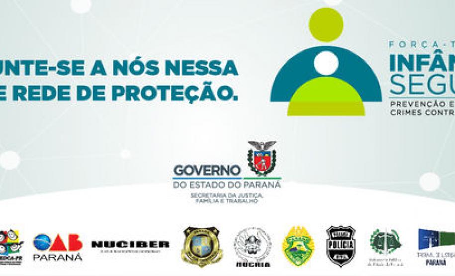 Folder Infância Segura.