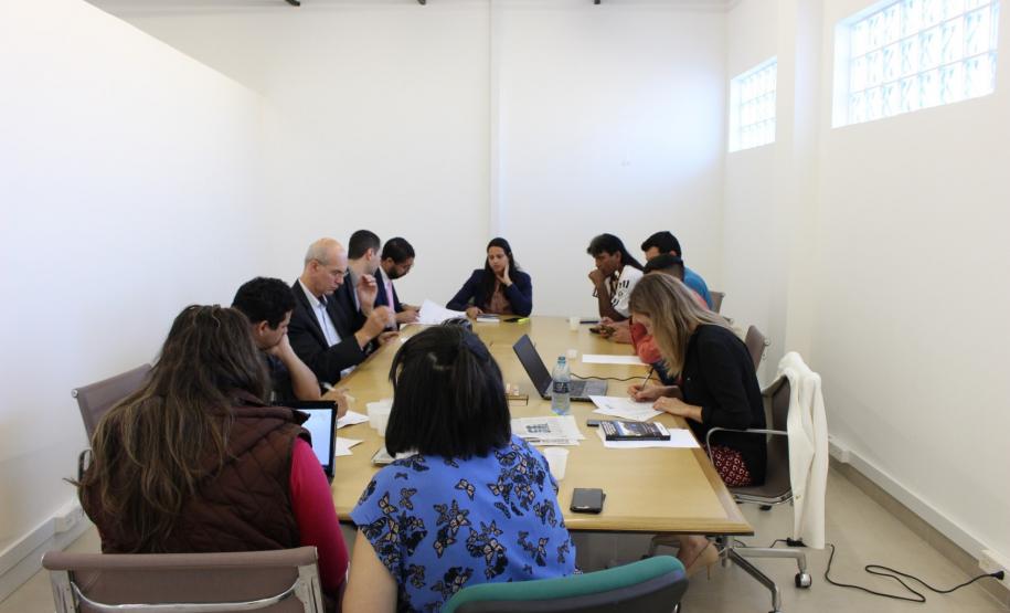 Reunião com a comunidade indigena