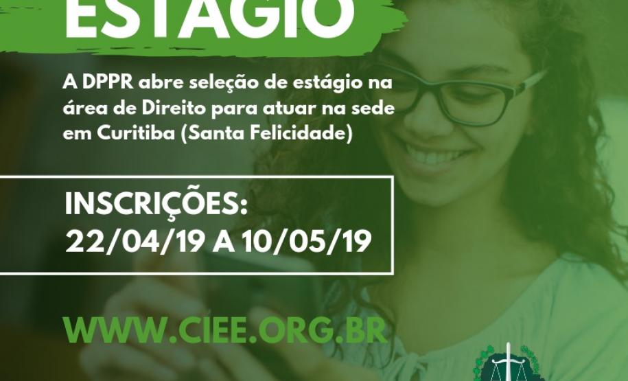 Estágio em Curitiba para atuação na sede de Santa Felicidade