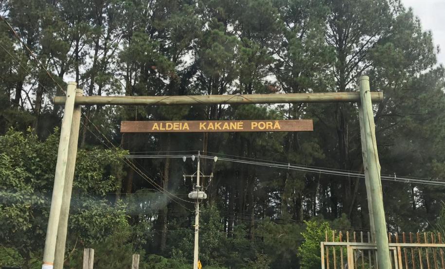 Entrada da Aldeia