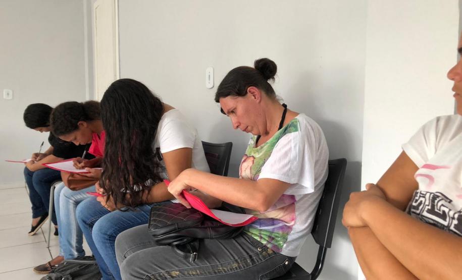 Na foto, algumas participantes do programa